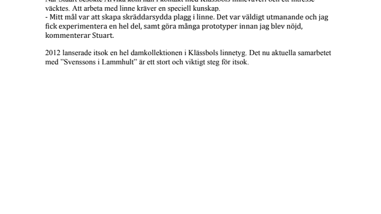 Genombrott för inkubatorföretaget itsok: Designade kuddar, säljs exklusivt genom ”Svenssons i Lammhult”