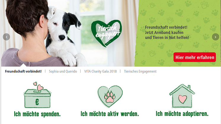 tierisch-enagagiert.de: Neues Hilfsportal für Tierfreunde und Tierschutzvereine in Deutschland