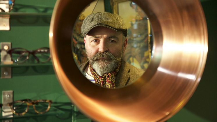 Richard Cook with SelfReflector 