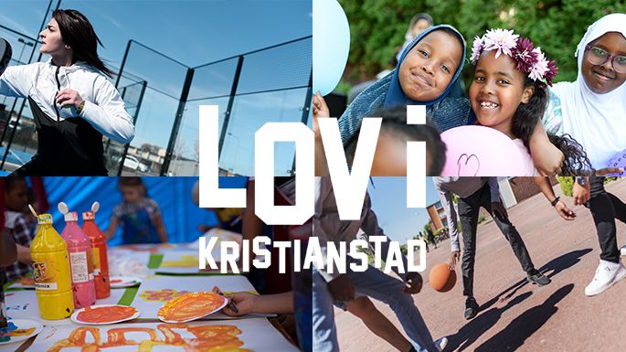 En massa gratisaktiviteter erbjuds barn och unga i Kristianstad under sommarlovet