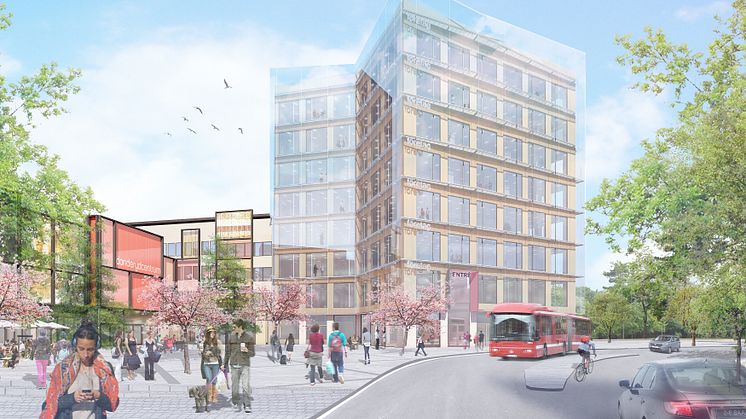 Mörby Centrum skall bli Danderyds Centrum - Äntligen byggstart!