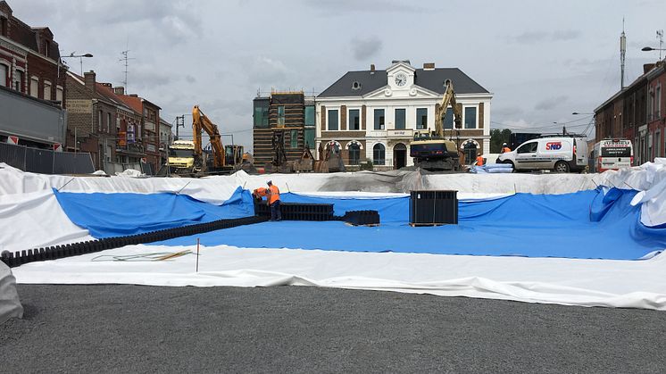 TenCate GeoClean® renar dagvattnet på ett naturligt sätt 