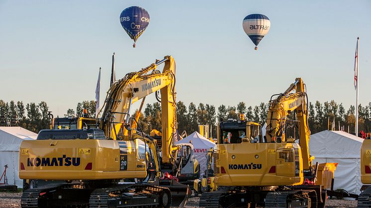 Söderberg & Haak satsar med Komatsu