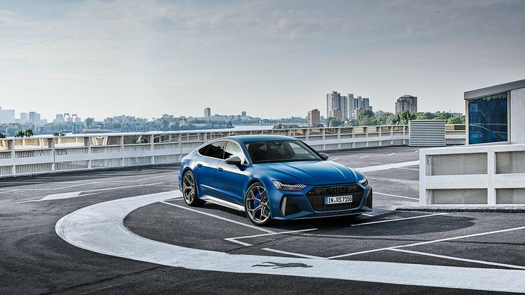 Audi RS 7 Sportback performance (Ascariblå mat)