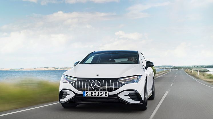 Fuldelektrisk performance fra Mercedes-AMG: EQE 43 4MATIC og EQE 53 4MATIC+