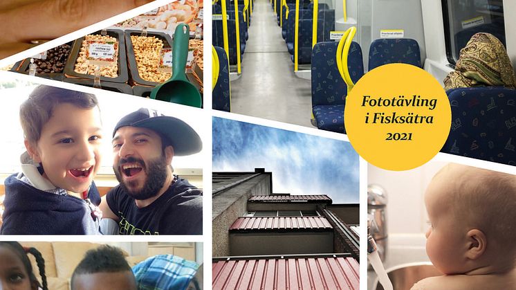 Fotokollage från bilder uppladdade i appen Samtidsbild. Foto: Eira Nordström Källström, Barbro Nyström, Lennart Nilsson, Abdullatif Kanani, Malin Lindgren.