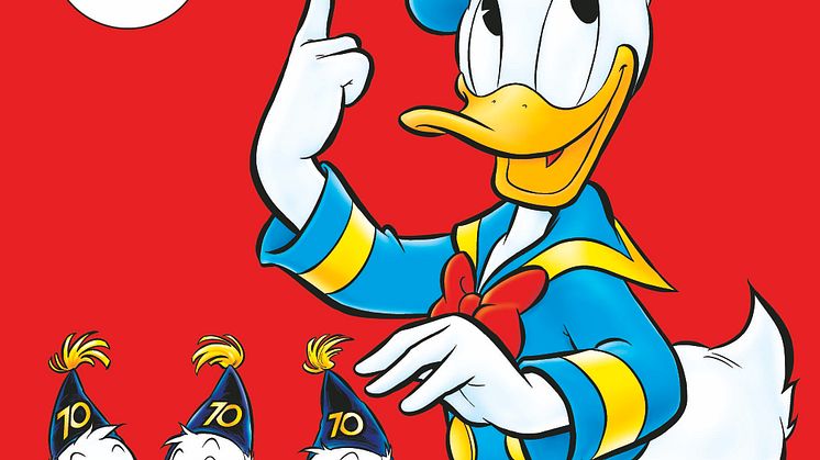 Omslag: Kalle Anka & C:o nr 38 2018