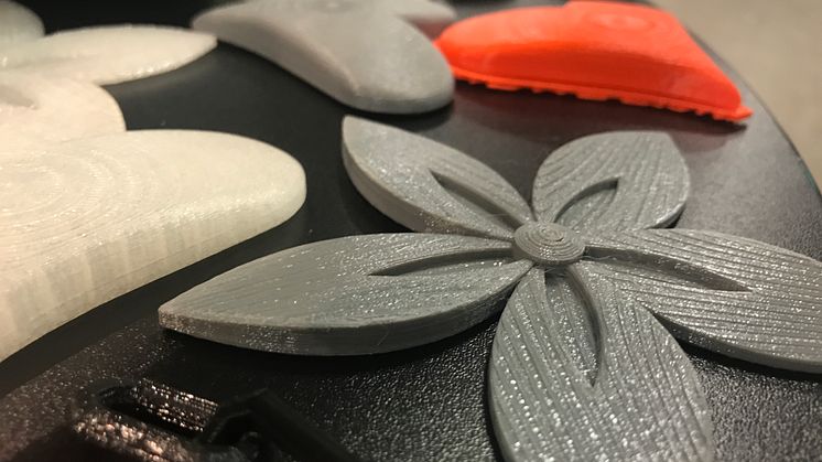Exempel på 3D-printade produkter