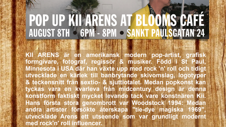 Kii Arens Infoblad