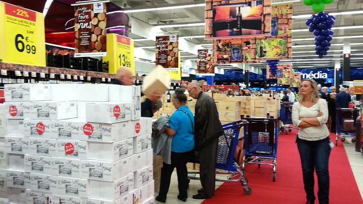 Les Foire aux Vins chez Carrefour