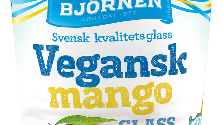 Glass Vegansk mango