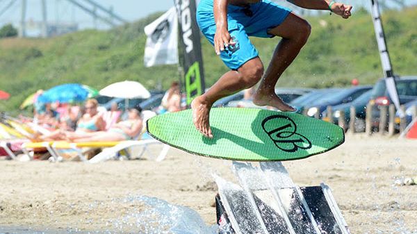 Europacup i Skimboard med gratis prova-på som pausprogram