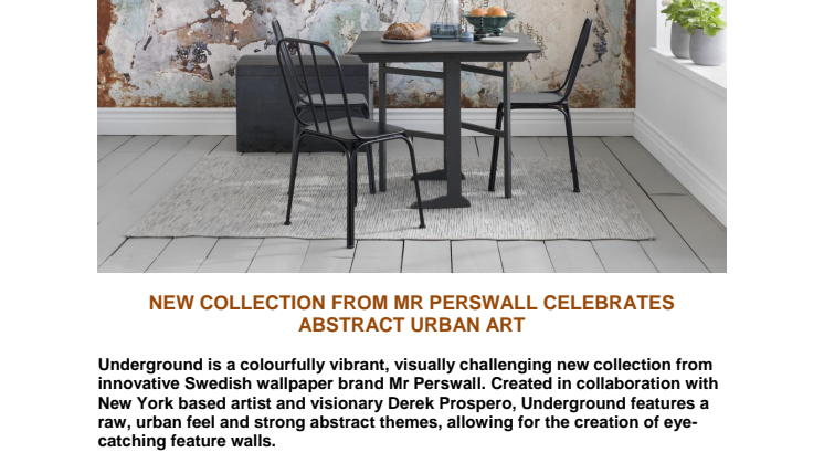 New collection from Mr Perswall celebrates abstract urban art