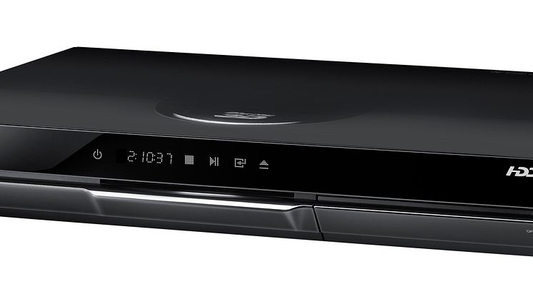 Smart bluray-spelare spelar in 240 timmar hd-film