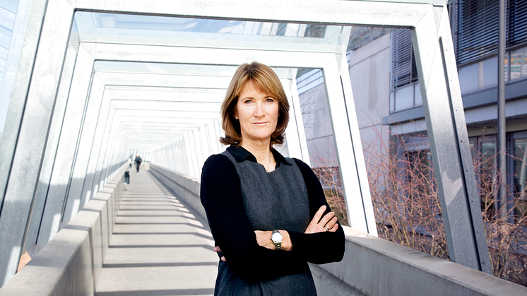 Administrerende direktør i  Entreprenørforeningen - Bygg og Anlegg (EBA), Kari Sandberg. Foto: EBA