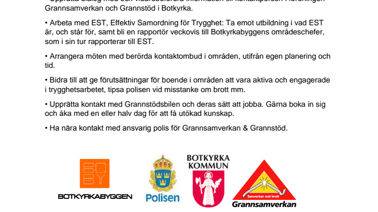 Beskrivning trygghetsombud