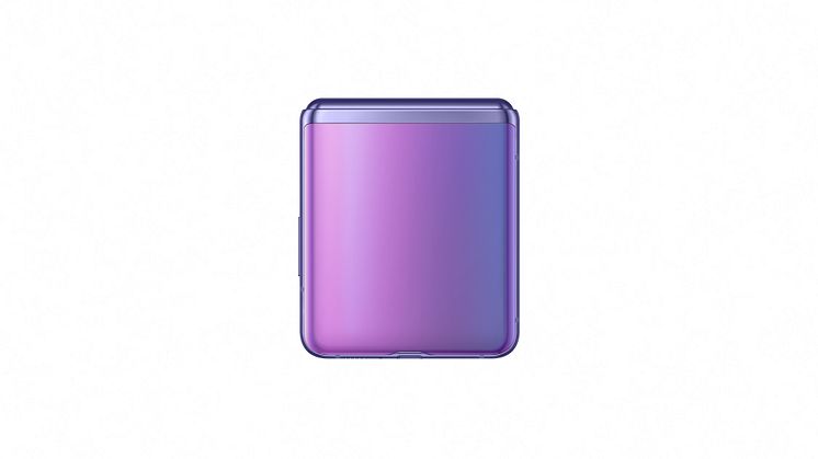 sm_f700f_galaxy z flip_closed back_purple mirror_191224
