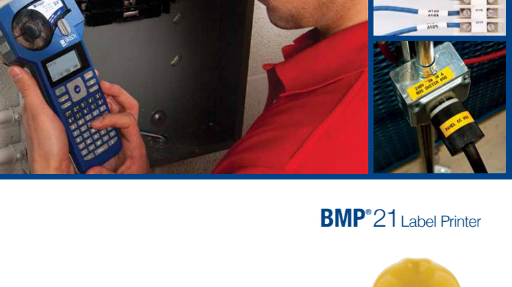 BMP21 Label Printer Brochure