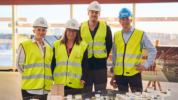Maria Valentin, Maria Wennerström, Niklas Ymerson och Ola Kolmert