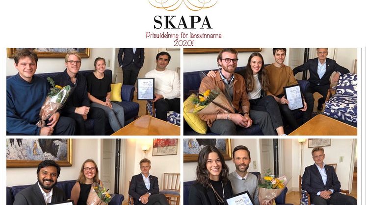 Prisutdelning för SKAPA länsfinalister 2020!
