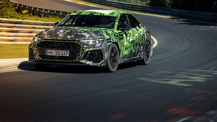 Audi RS 3 sætter ny rekord på Nürburgring Nordsløjfen