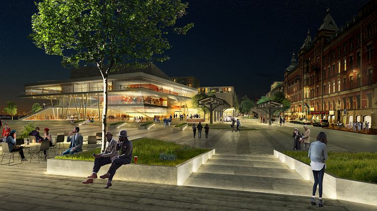Ångfärjan - förslag från Jais Arkitekter.