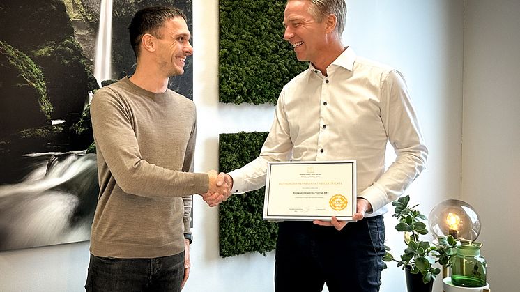 Garageportexperten får pris som Ryternas TOP DEALER 2022