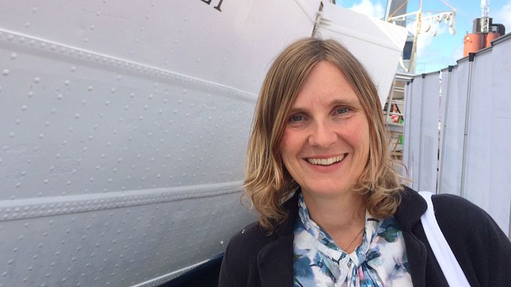 Mari-Louise Persson, energistrateg på Riksbyggen.