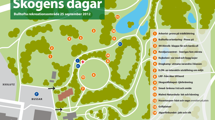2000 barn intar Bulltoftaparken