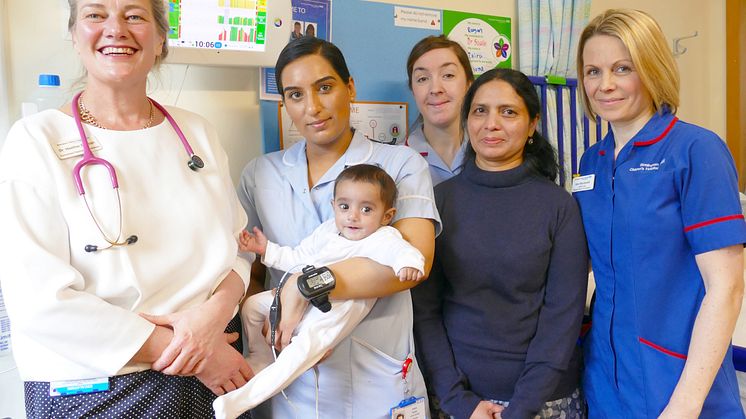 1,000 patient monitored by the Patient Status Engine at the Birmingham Women's and Children's Hospital
