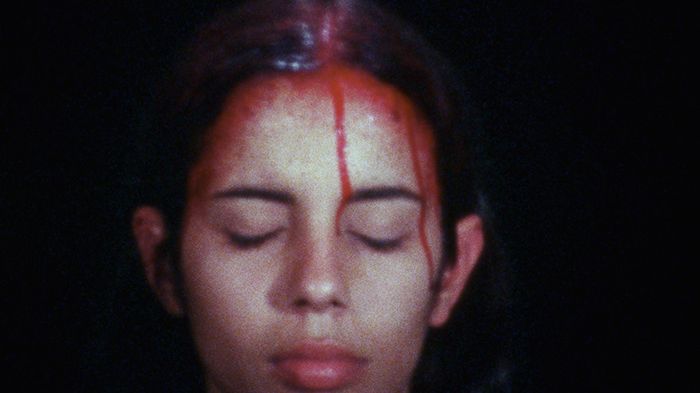 Ana Mendieta, Sweating Blood, 1973. © The Estate of Ana Mendieta Collection, LLC. Courtesy Galerie Lelong, New York