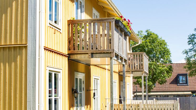 BoKlok Malmån i Ödåkra, ett av de första BoKlok-projekten. 