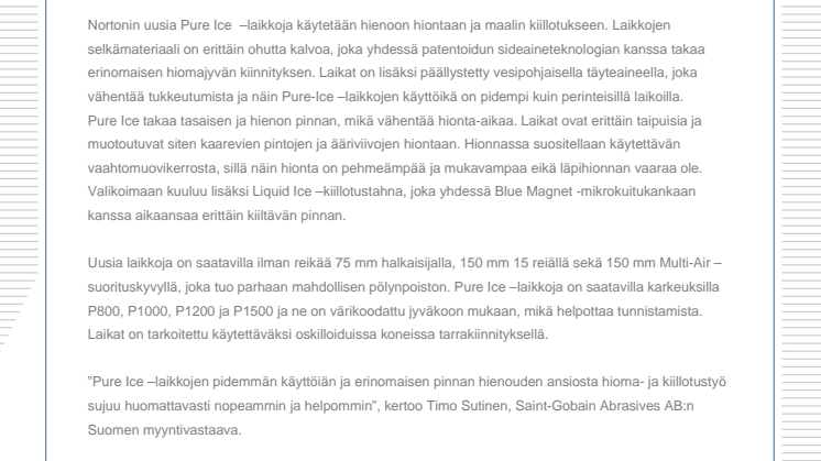 Uusia pidemmän käyttöiän kalvolaikkoja