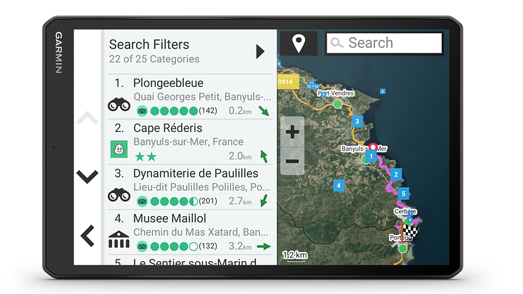 Garmin Camper 1095
