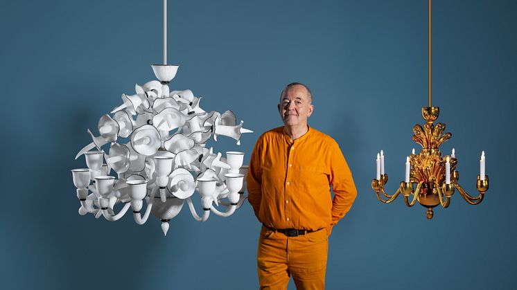 Jonas Rooth på Galleri Glas — mästerskap i samtida ljuskronor