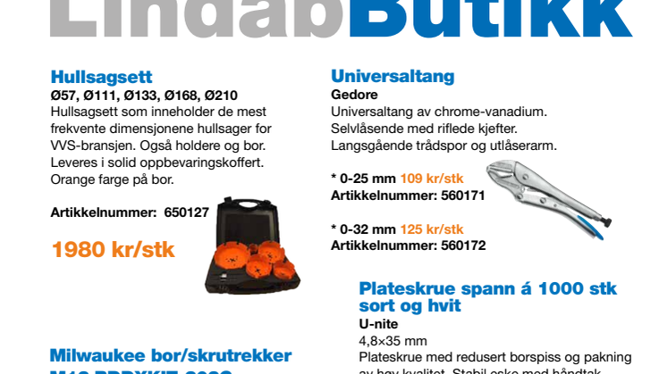 Kampanjeblad april - juni