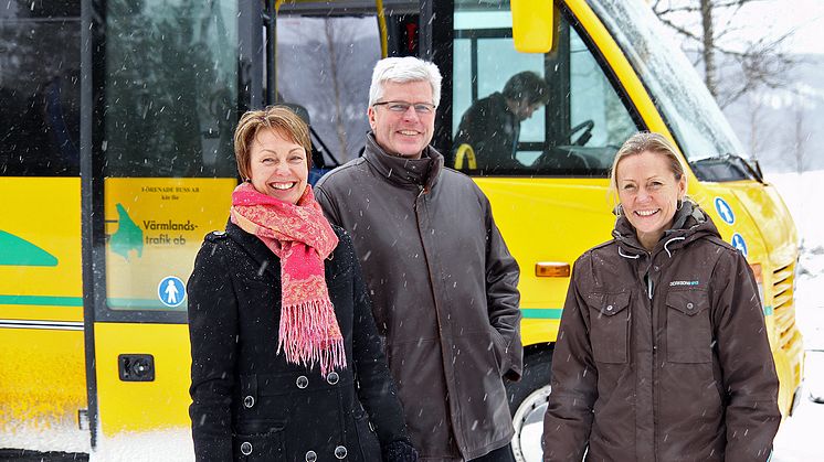 Fler bussar från och till Gräsmark och Östra Ämtervik