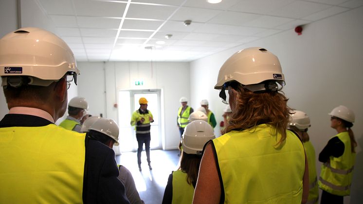 Riksdagens miljö- och jordbruksutskott besöker SunPine 