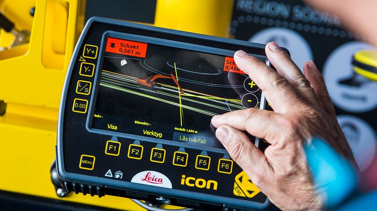 1CP41 kontrollbox till Scanlaser grävsystem