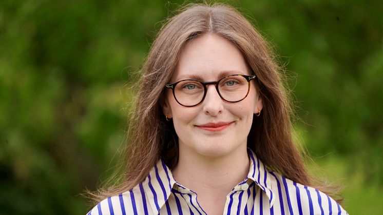  Jana Rüegg has submitted her doctoral thesis at the Department of Literature, Uppsala University. Photo: Ute Rüegg