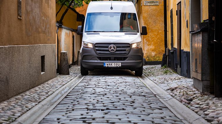 Eldrivna paketbilar