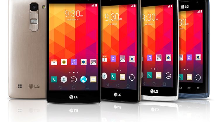 LG SPIRIT, LEON OG JOY – NYE SMARTE MOBILER MED FØRSTEKLASSES DESIGN TIL EN ATTRAKTIV PRIS