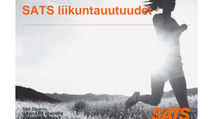 SATS-liikuntauutuudet_Silja Silvanto