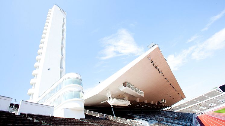 Olympiastadion, A-katsomo. Kuva: Stadion-säätiö / Sini Pennanen