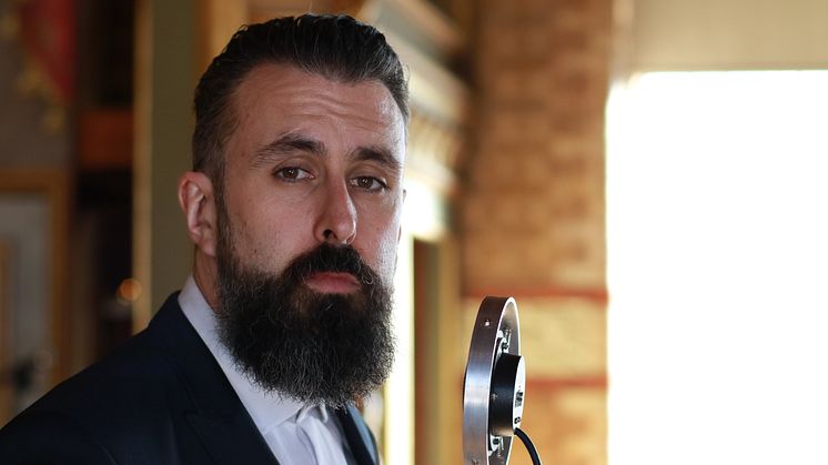 Scroobius Pip presenting the BBC Lifeline Appeal for the BSA