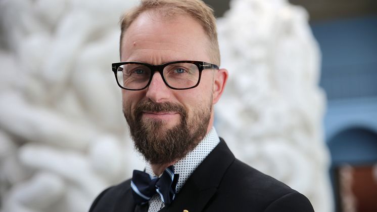 - Vi ser at interessen for Gustav Vigelands kunst internasjonalt øker, sier Jarle Strømodden, museumsleder ved Vigeland-museet. (Foto: Unni Irmelin Kvam / Vigeland-museet)