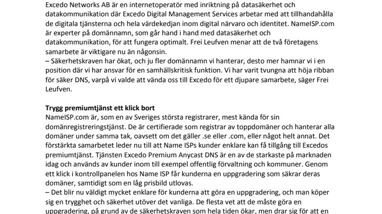 Nu kan företag få tryggare och säkrare DNS med ett enkelt klick