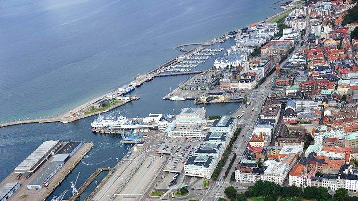 Arkitekter visar förslag på Ångfärjetomten i Helsingborg