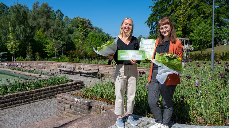 Årets team 2023 Familjerätten IFO Ellinor Benjaminsson och Elin Palmqvist 