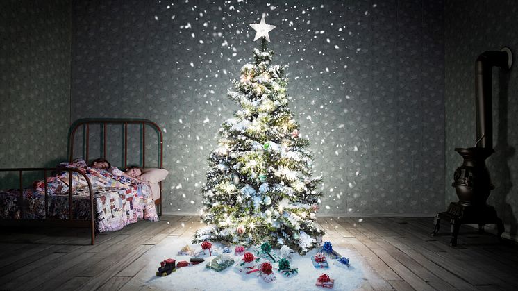 Ensomt Juletre